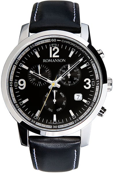 

Мужские наручные часы Romanson TL7235PMWH BK