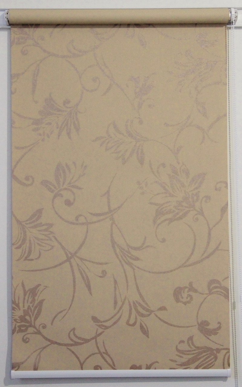 

Рулонная штора Miranda Версаль 85*150 см Какао В-910