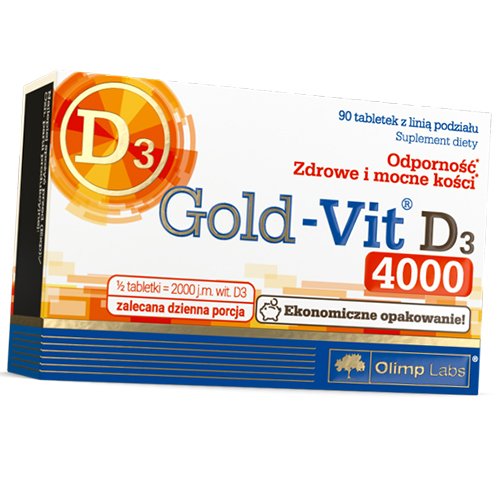 

Витамин Д3, Gold-Vit D3 4000, Olimp Nutrition 90таб (36283137)
