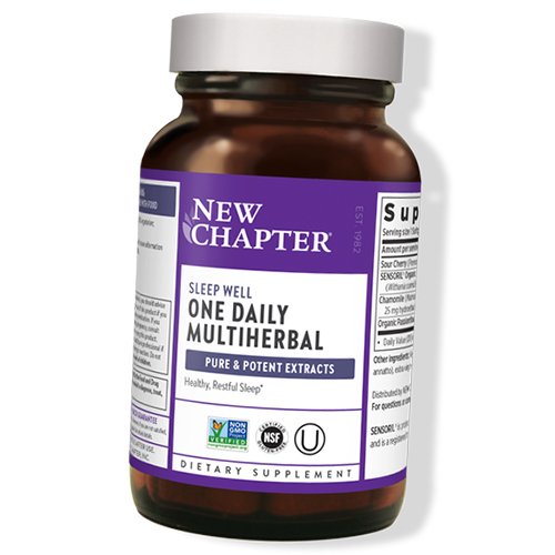 

Травы для здорового сна, One Daily Multiherbal Sleep Well, New Chapter 30вег.гелкапс (71377009)