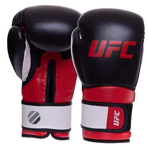 

Перчатки боксерские PRO Training UHK-69990 UFC 14oz Красно-черный (37512016)