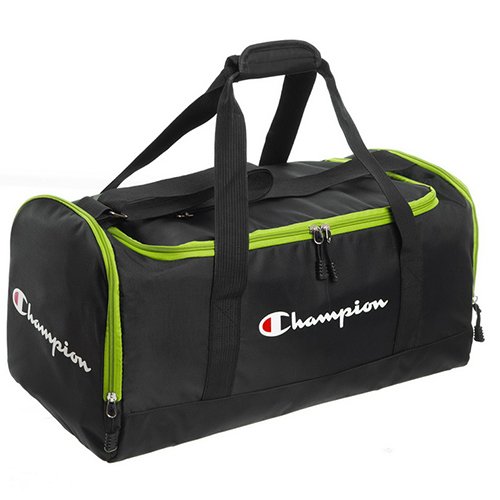 

Сумка спортивная Duffle Bag Champion 1108 Без бренду Черно-салатовый