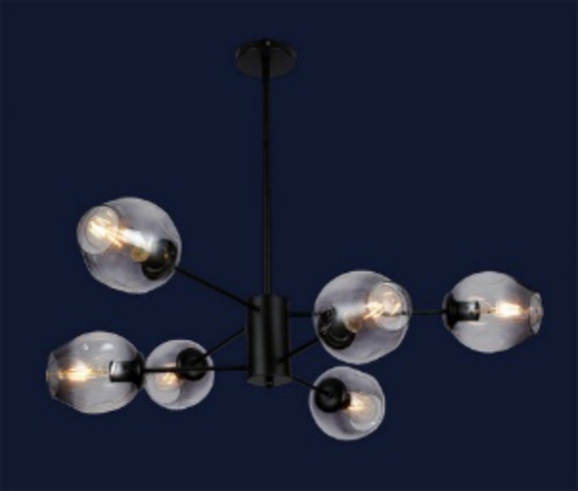 

Люстра Лофт Levistella 7526035-6 Bk+Bk