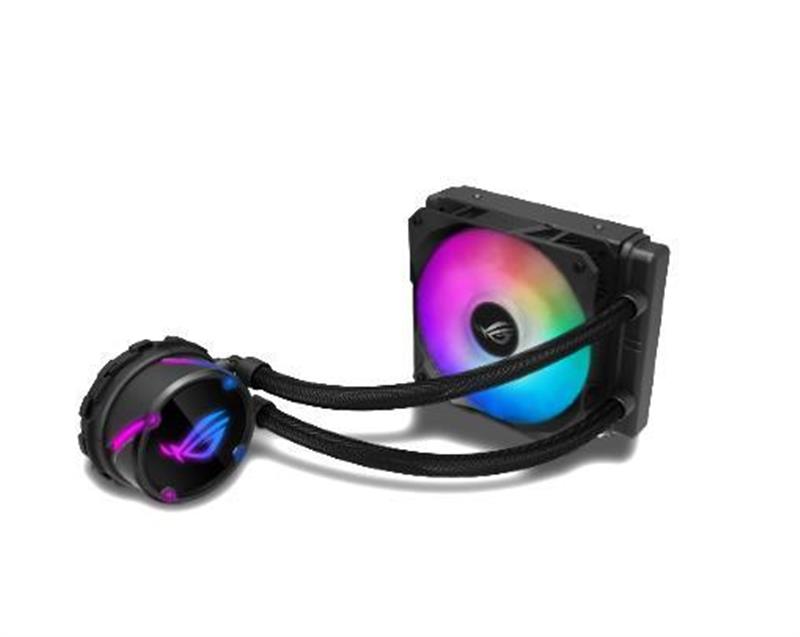 

Система водяного охлаждения Asus ROG Strix LC 120 RGB (ROG-STRIX-LC-120 RGB), Intel:1150/1151/1152/1155/1156/1366/2011/2011-3/2066, AMD:AM4/TR4, 150x121x27мм, 4-pin