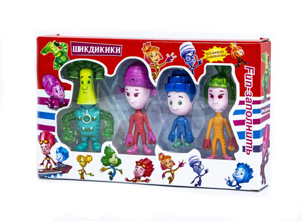 

Набор игрушечных фигурок Фиксики AH00, 4 шт в наборе ,MAXLEND