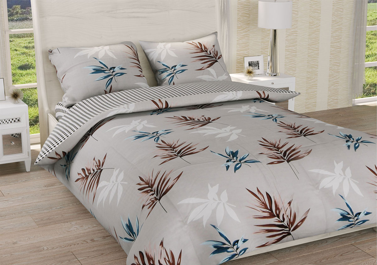 

Постельное белье Ранфорс Органик Р 503Д Leleka-Textile двуспальный цветной (1600/4564)