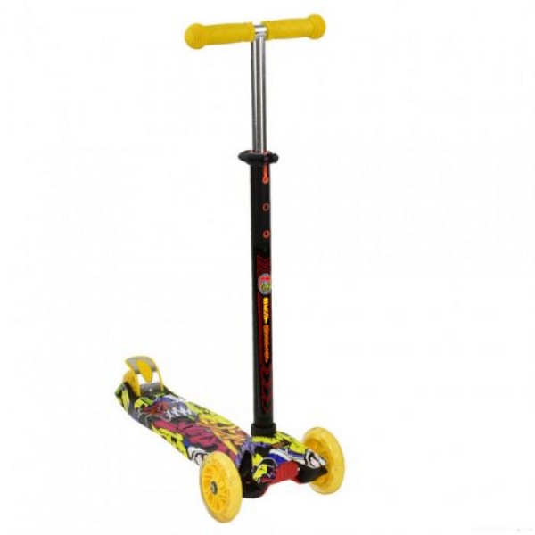 

Четырехколесный самокат Best Scooter желтый (24650/779-1394)
