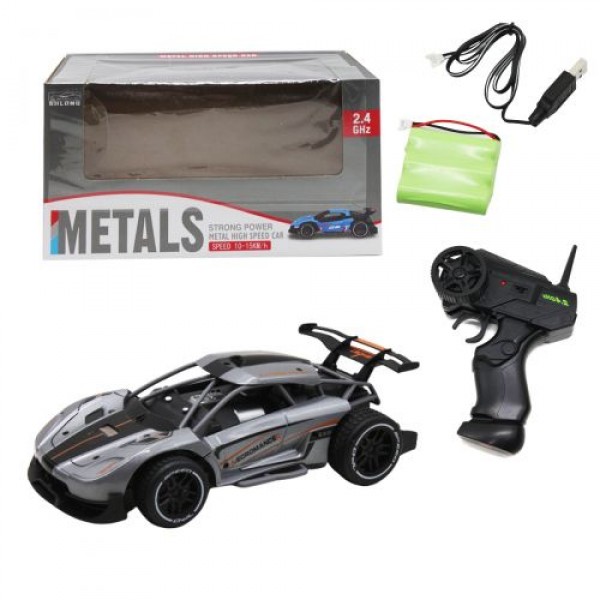 

Машина на радиоуправлении серая с аккумулятором масштаб 1:16 SULONG TOYS (SL212А)