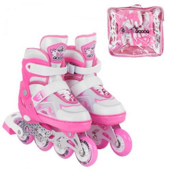 

Ролики с подсветкой Best Roller S розовый (30044-S)