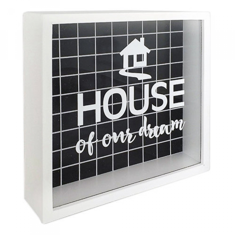 

Копилка FOR деревянная House of our dream (124770)