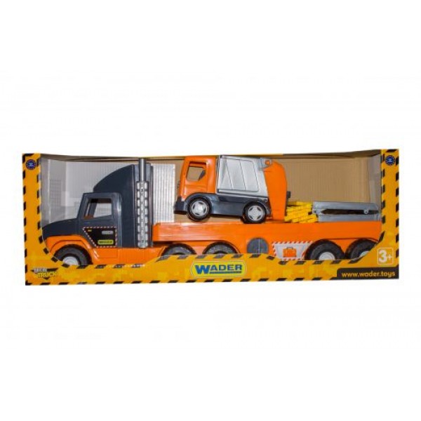 

Super Tech Truck с мусоровозом Wader (36730)