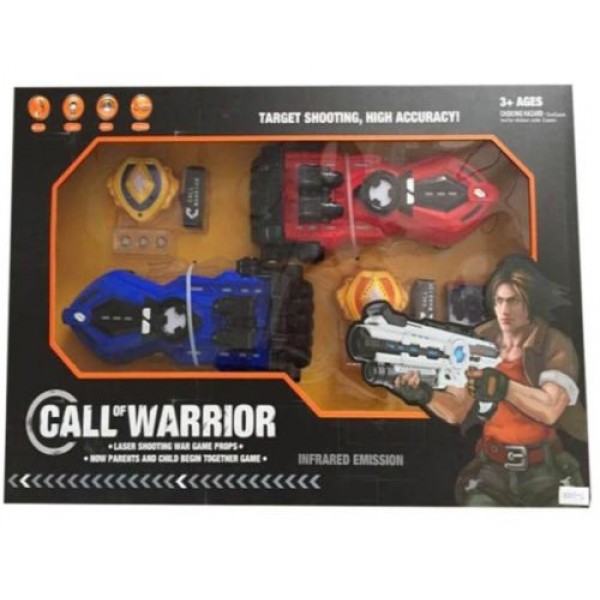 

Бластер с мишенью CALL of WARRIOR MIC (151111-C)