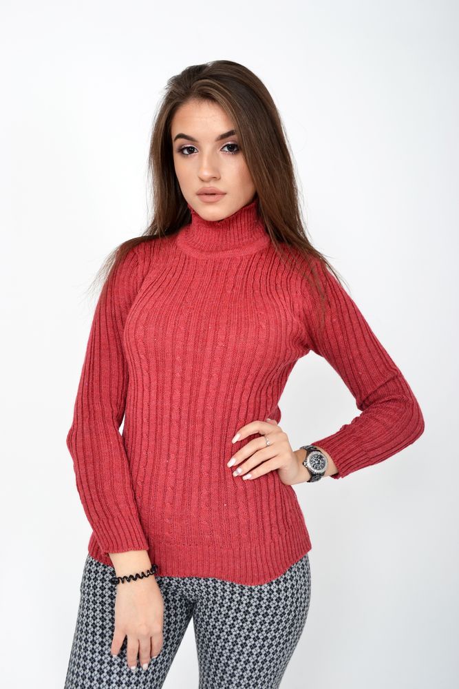 

Женский гольф 117R023 AGER S Темно-розовый