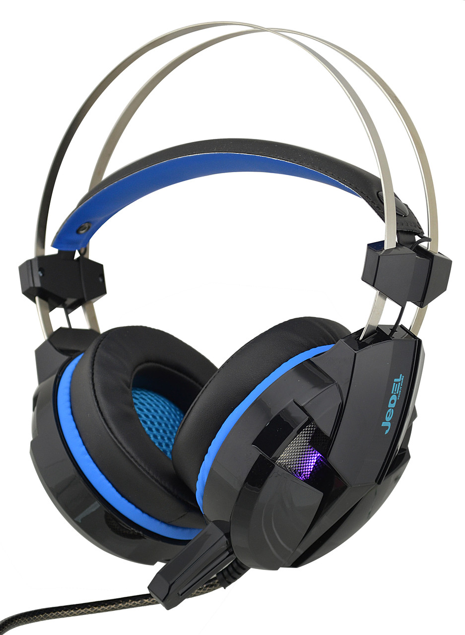 

Игровые наушники с микрофоном Jedel GH-198 с подсветкой Black (6128)