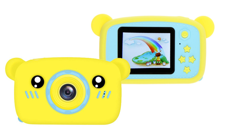 

Детский цифровой фотоаппарат X 500B "Мишка" Blue/Yellow(7692)