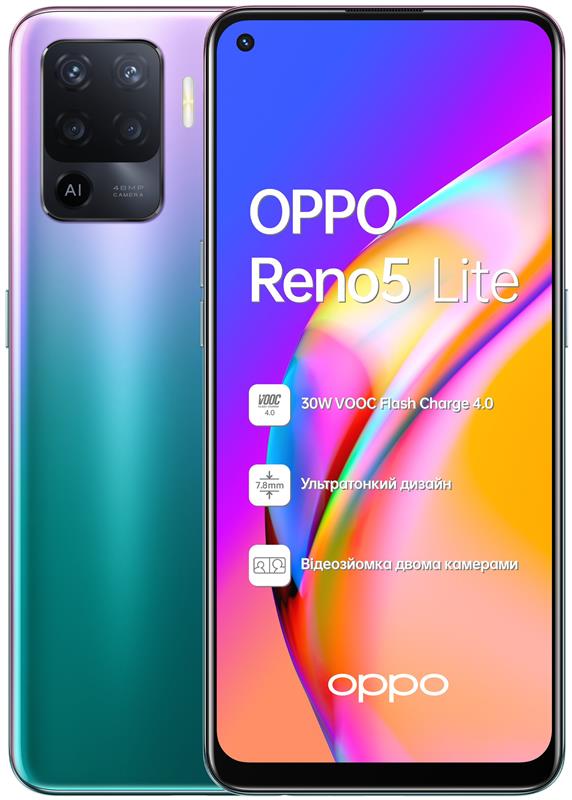 

Oppo Reno5 Lite 8/128GB Dual Sim Fantastic Purple