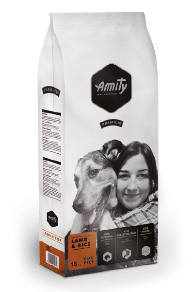 

Сухой корм AMITY Dog Lamb Rice 3 кг