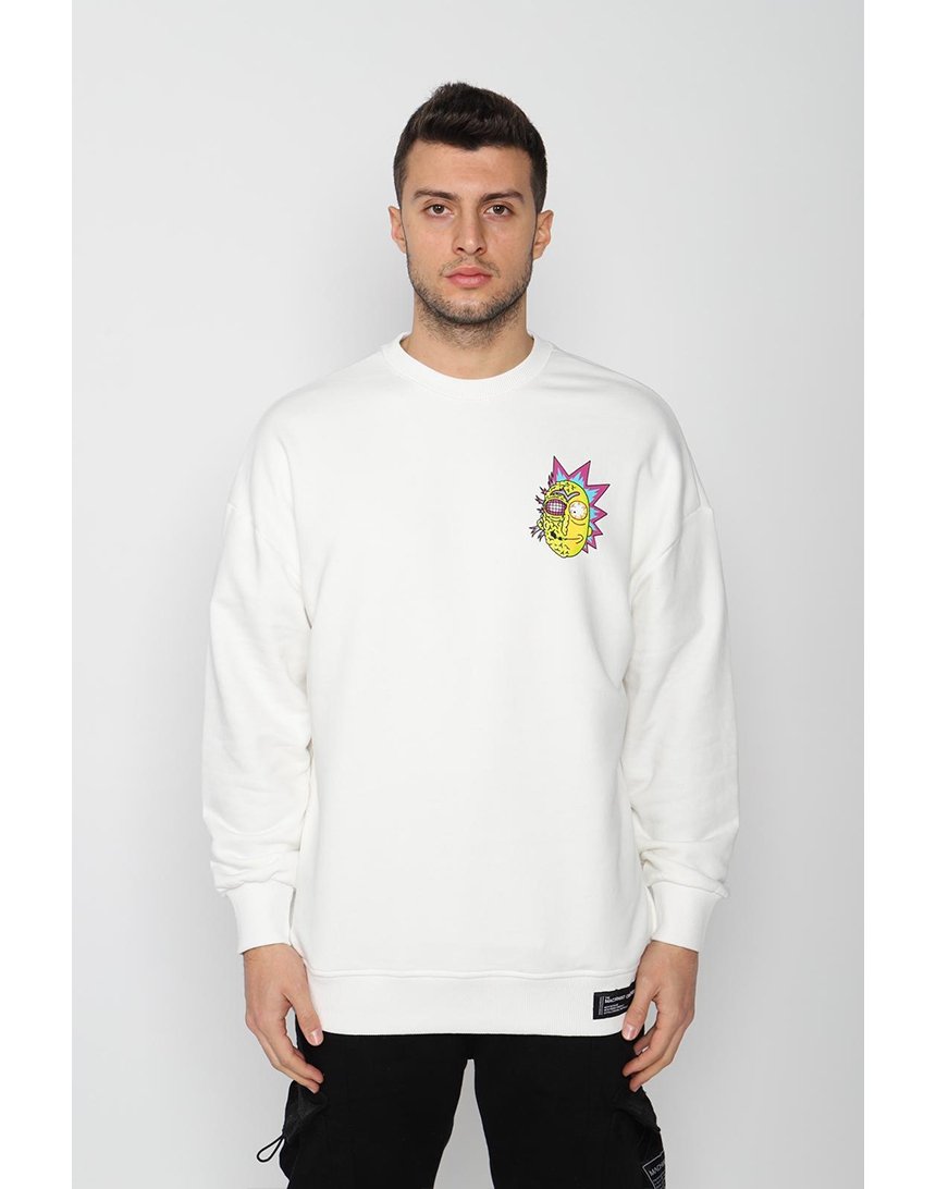 

Свитшот Machinist с принтом ”Рик и Морти" M белый (M3248 white)