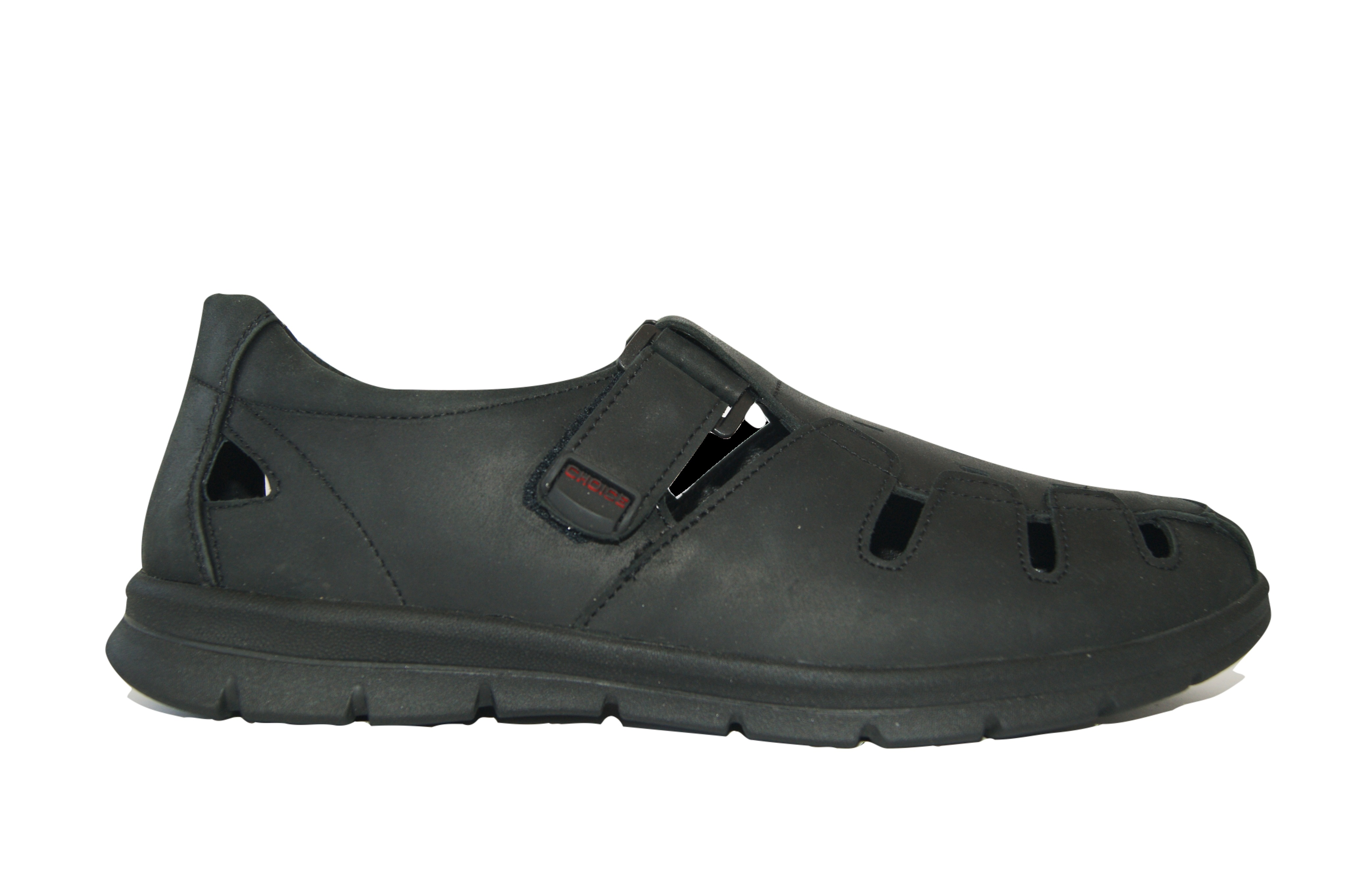 

Мужские босоножки из натуральной кожи BeBrave 44401 41 размер обуви (27,5 см) черные