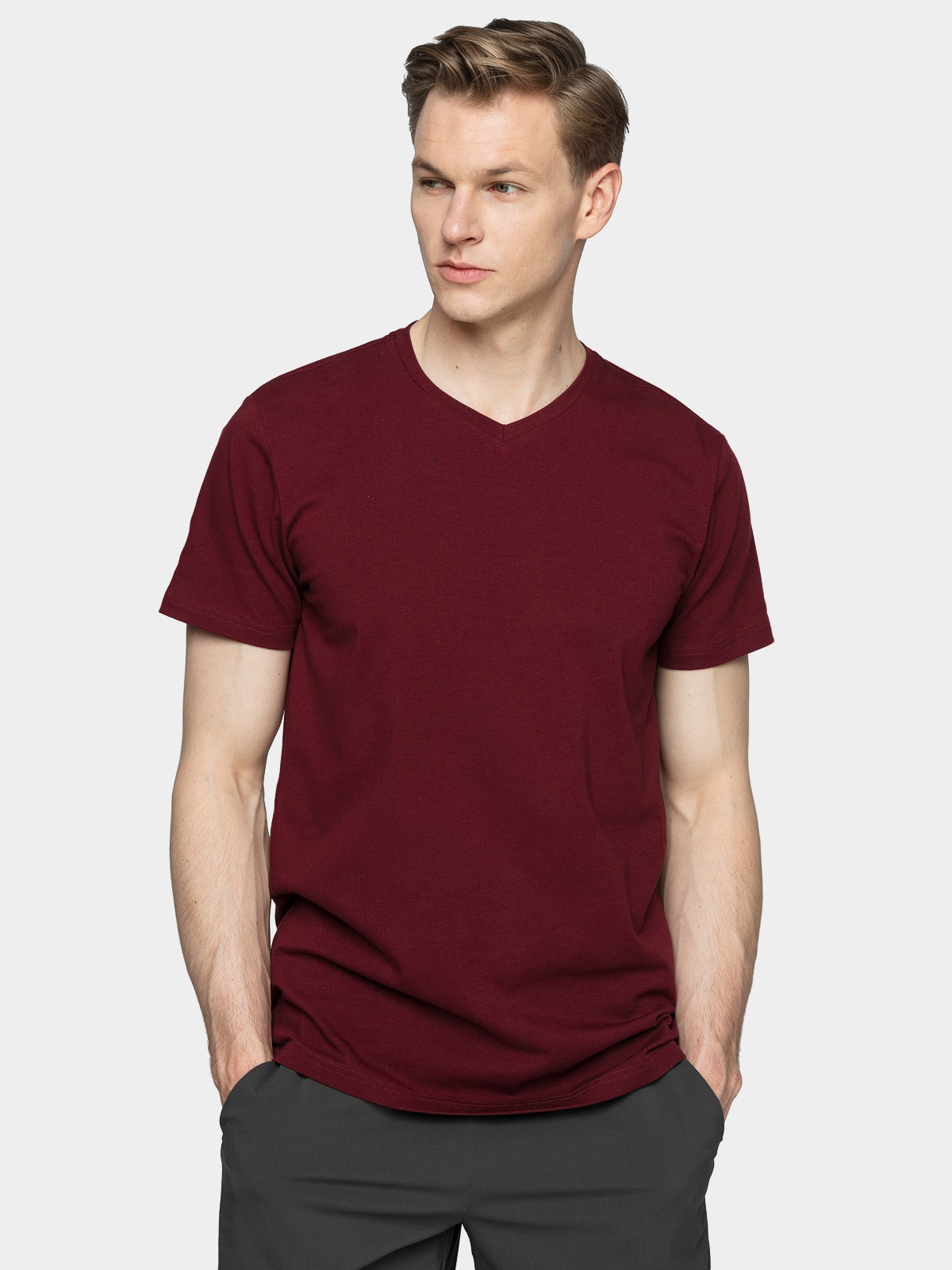 

Футболка Outhorn HOL21-TSM647 L Burgundy