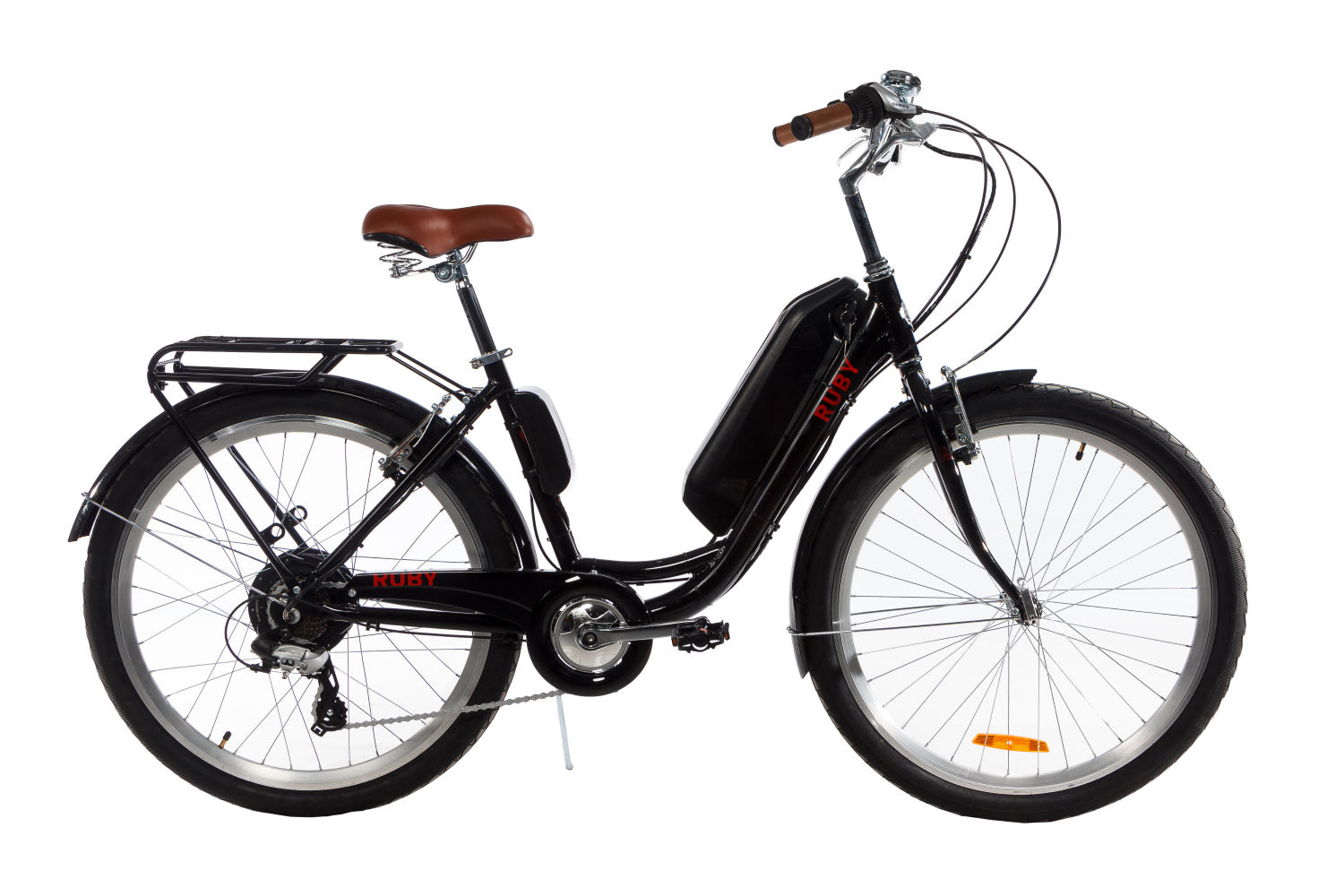 

Электровелосипед женский Dorozhnik RUBY 36V 14AH 500W черный (RUBYZPCH)