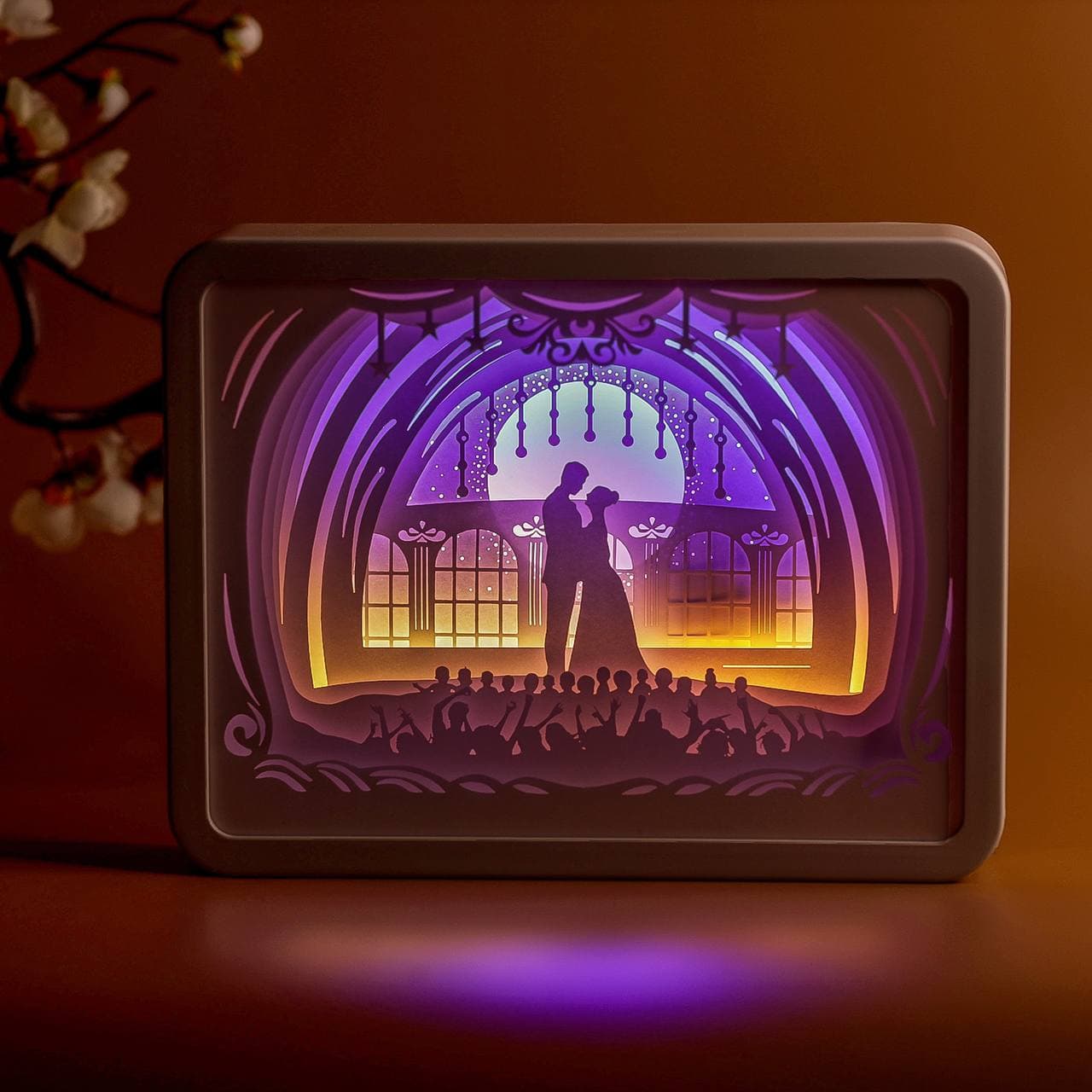 

3D настольная картина-ночник "Мюзикл" 3DTOYSLAMP