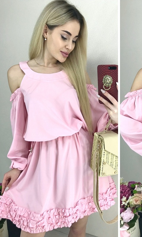 

Платье 440084/1 42/46 розовый