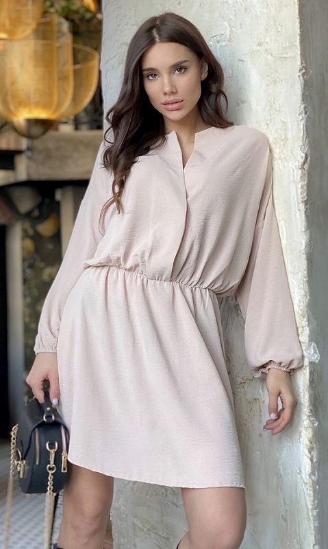 

Платье 448066/4 42/46 бежевый