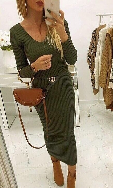 

Платье 437978/5 42/44 зелёный