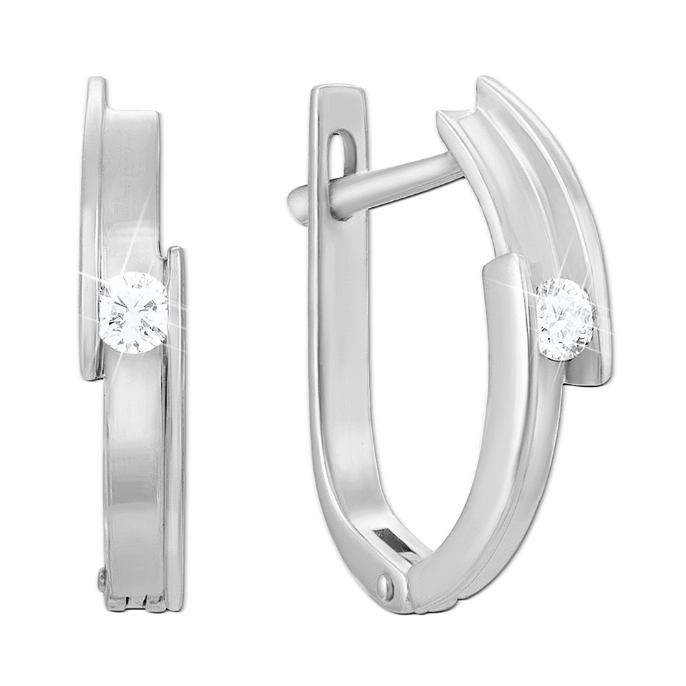 

Серьги из белого золота с бриллиантами 000139774