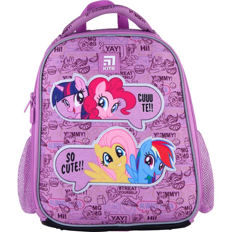 

Рюкзак школьный каркасный Kite Education My Little Pony (LP21-555S) 800 г 35x26x13,5 см 12 л фиолетовый