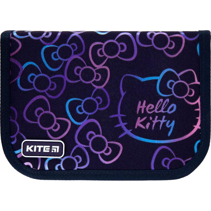 

Пенал без наполнения Kite Education Hello Kitty (HK21-621), 1 отделение, 1 отворот 153 г 19,5x13x3,7 см