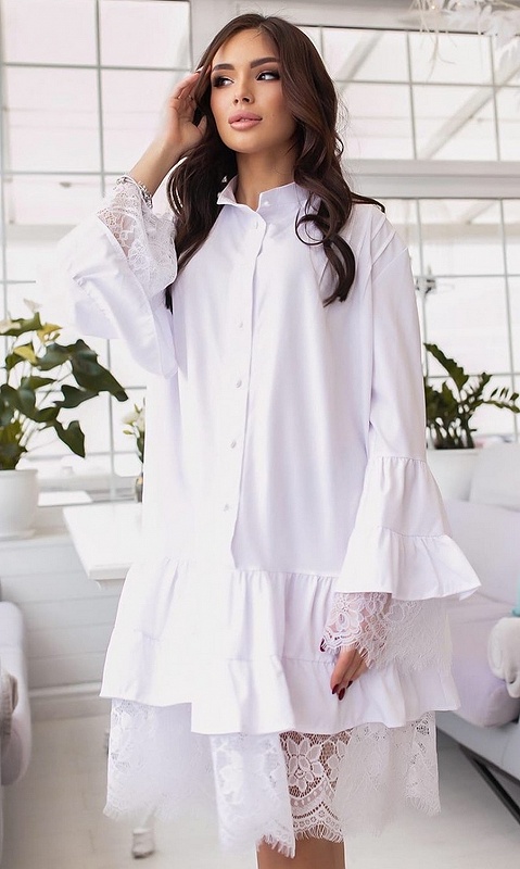 

Платье Funny Love 439864/2 42/46 белый