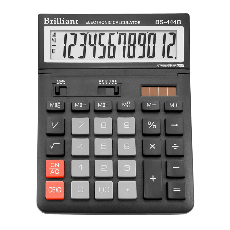 

Калькулятор Brilliant BS-444В 12 разрядов (BS444B)