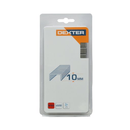

Скоби Dexter #53 10мм 5200 шт (11493223)