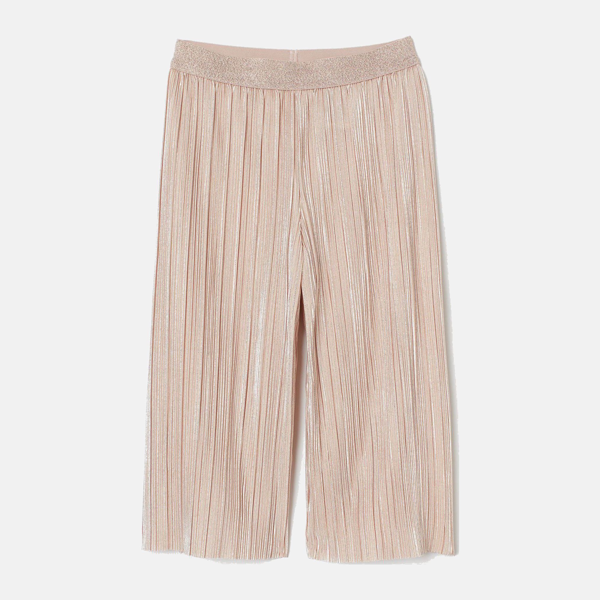 

Брюки-кюлоты H&M 1704-8520761 98 см Розовая пудра