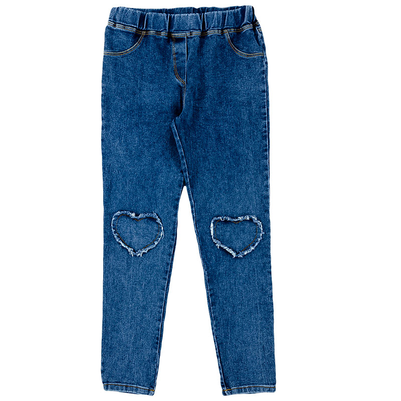 

Леггинсы джинсовые для девочки LOVETTI 7962-2 134 см синий джинс (555789)