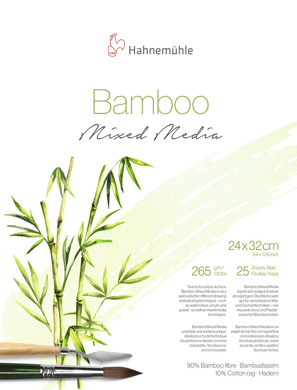 

Альбом микс-медиа Hahnemuhle Bamboo 25л 265г 24х32см