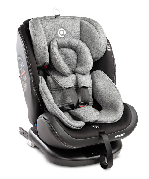 

Детское автокресло Caretero Mundo Isofix (0-36 кг.) Grey