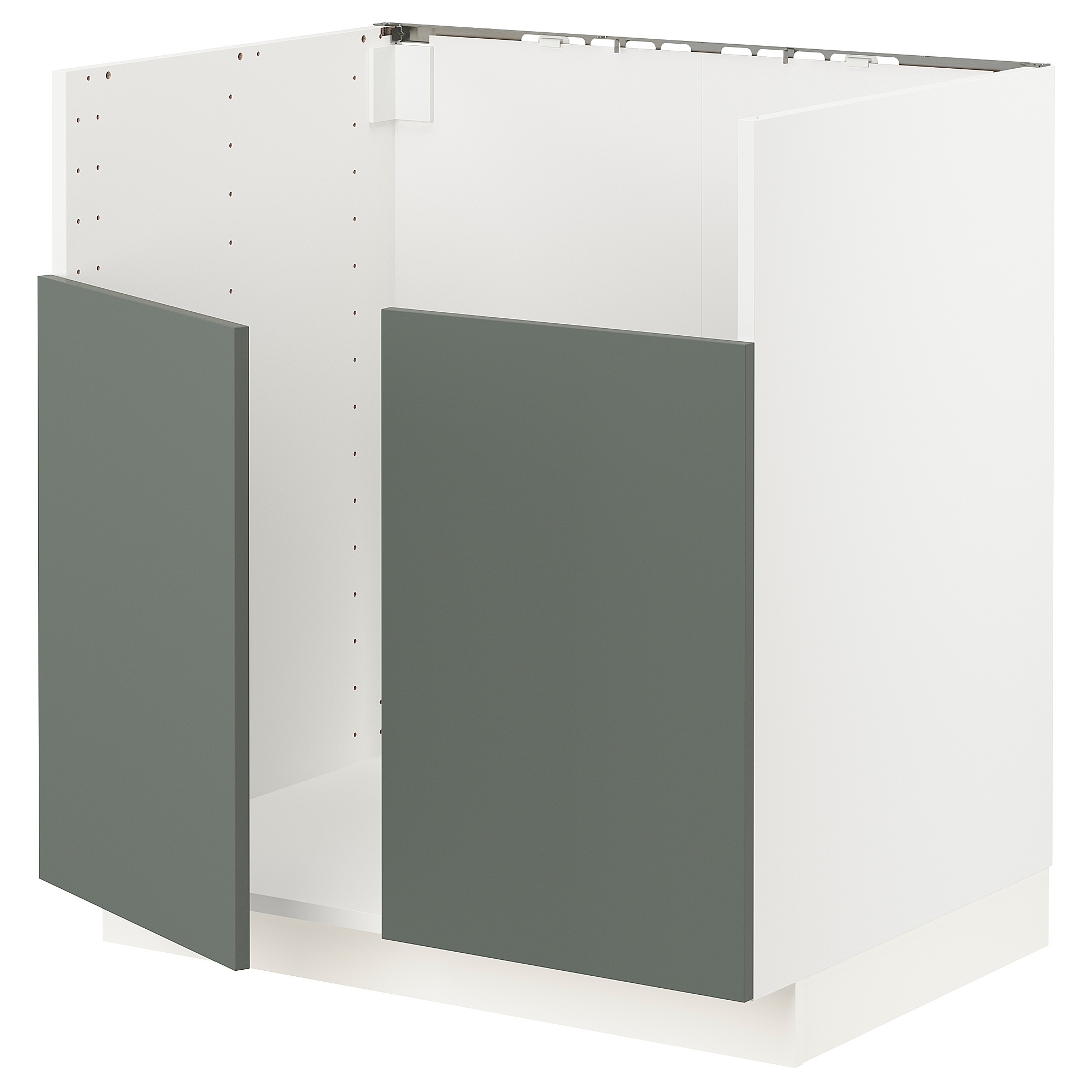 

Шкаф для двойной мойки БРЕДШЁН IKEA МЕТОД белый 793.960.55