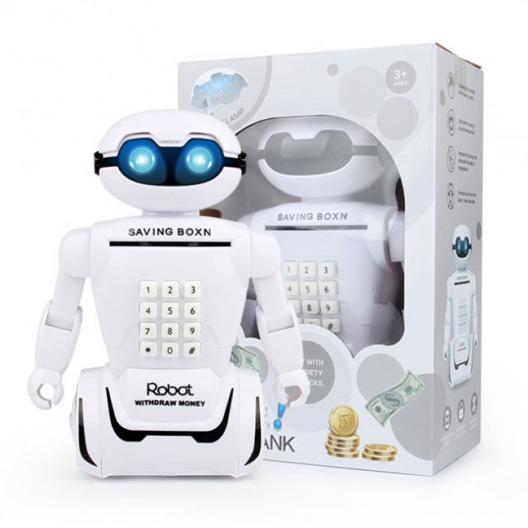 

Электронная копилка FOR светильник робот с кодовым замком Robot Bank (125967)
