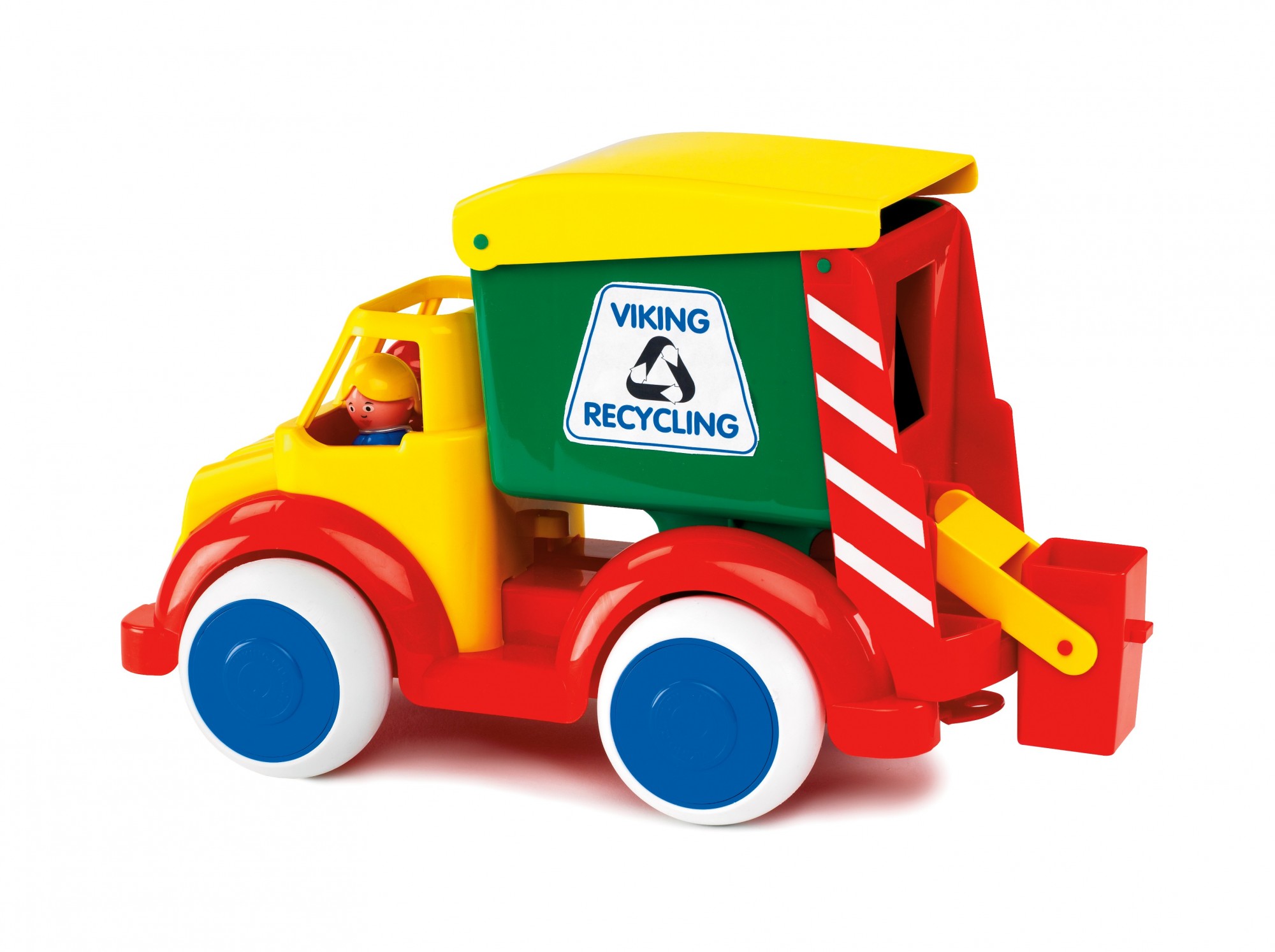 

Грузовик VIKINGTOYS мусоровоз с 2 фигурками 1513