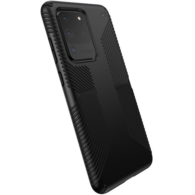 

Антибактериальный противоударный чехол бампер Speck Presidio Grip Samsung Galaxy S20 Ultra 5G G988 black