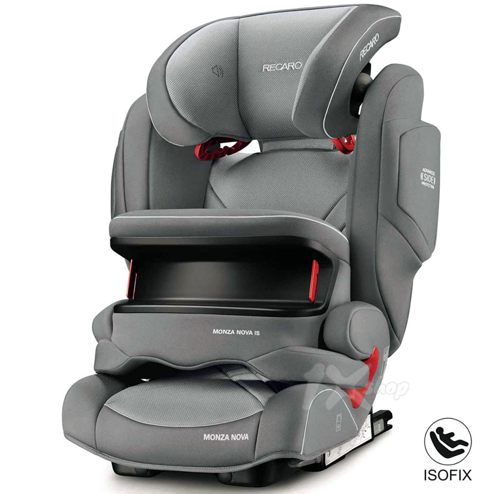 

Автокресло для детей Recaro Monza Nova IS Aluminium Grey