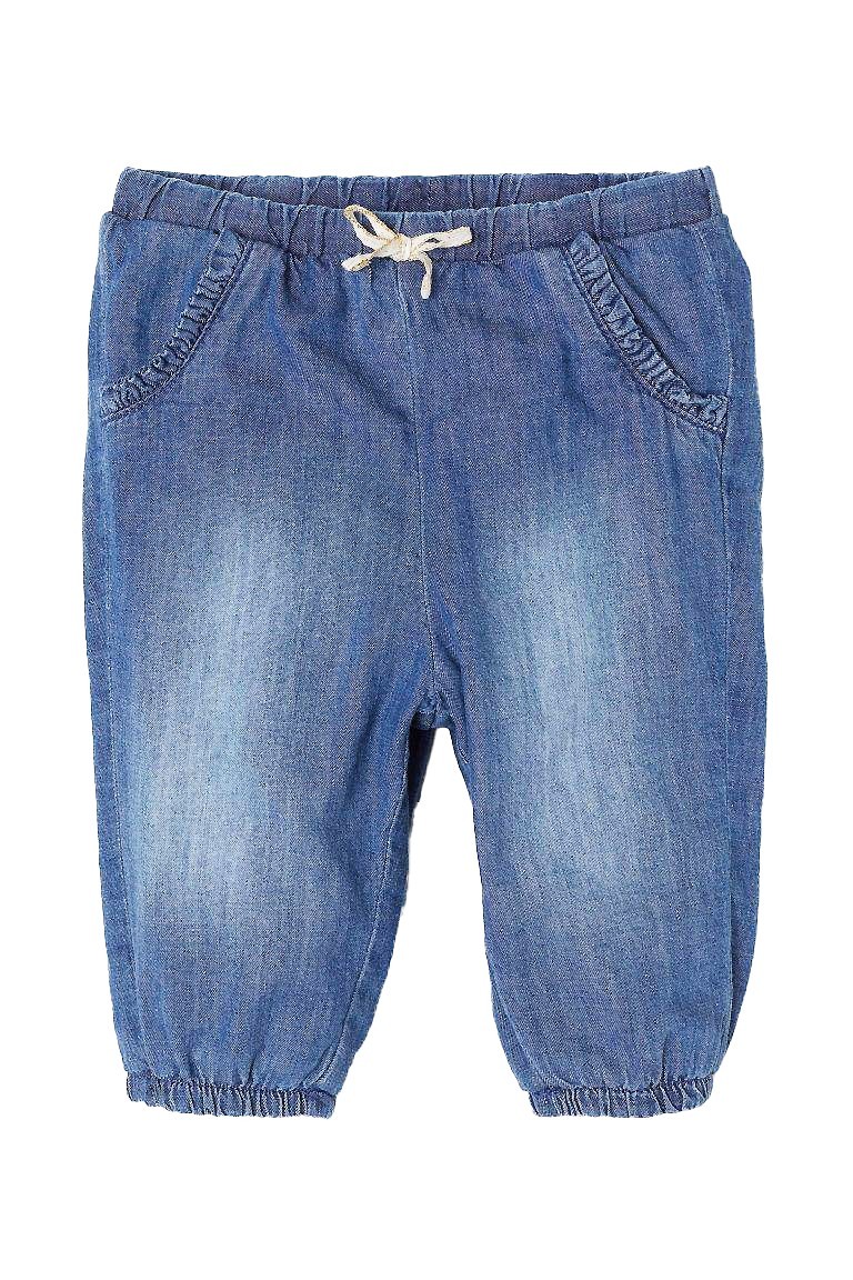 

Джинсы H&M джогеры для девочки 86