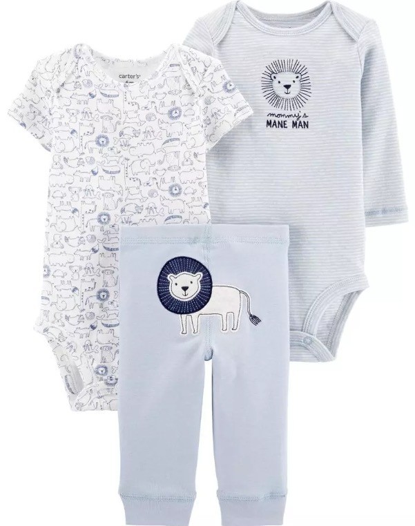 

Комплект Carter's для мальчика 3-Piece Lion Little Character Set 76-81 см
