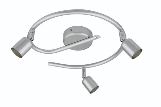 

Спот накладний Inspire BASIC 3*50W GU10 срібло 11579876