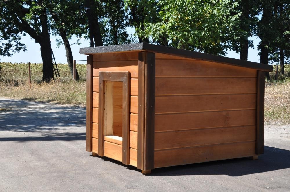 

Будка для собаки Стильный Двор Рекс Стандарт Утепленная 80*110*70см 15025