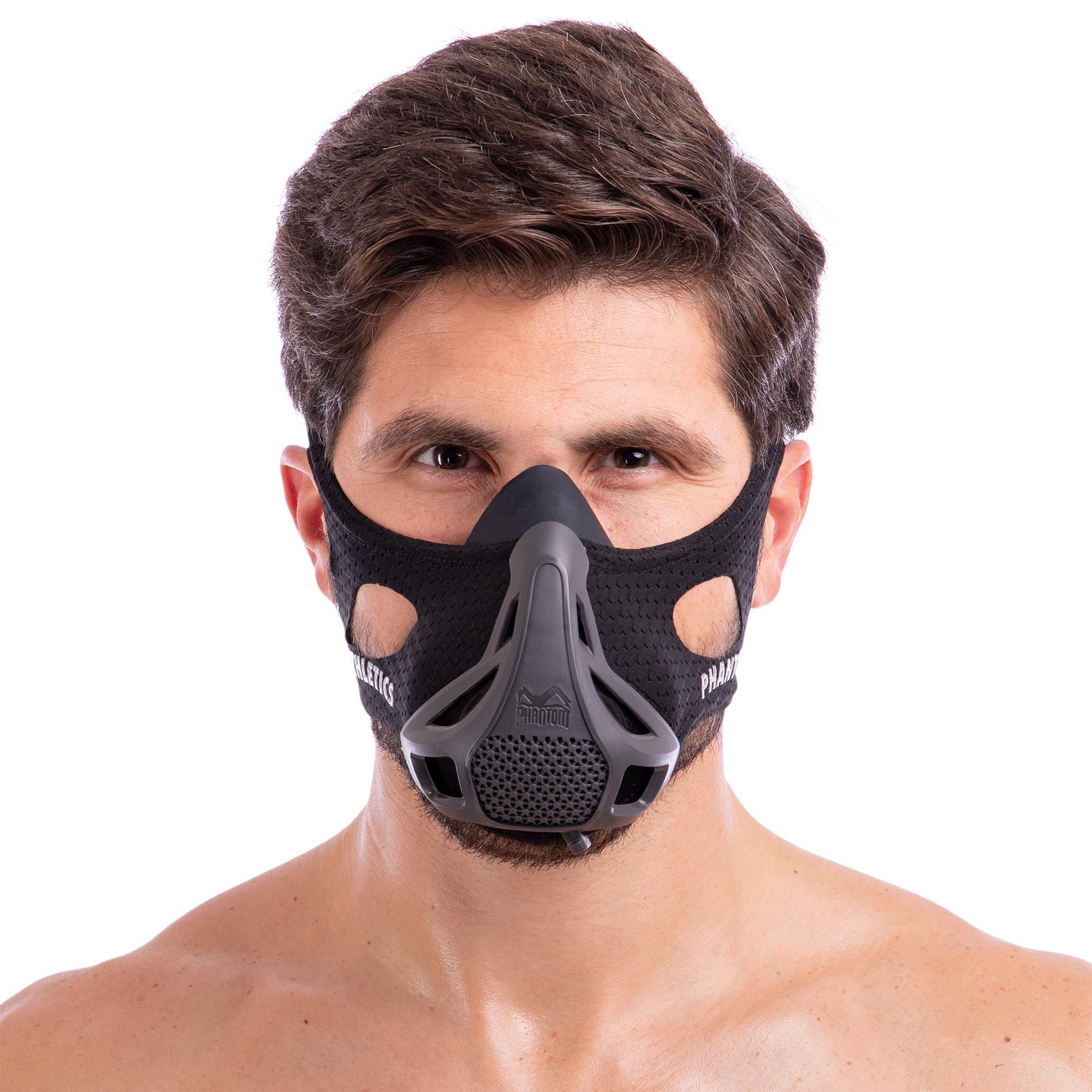 

Маска тренировочная PHANTOM Training Mask (M/68-109кг) Черный (DH-6042-M-B)