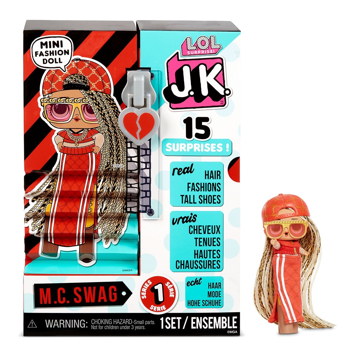 

Игровой набор с куклой L.O.L. Surprise! серии J.K." - Леди-Dj"